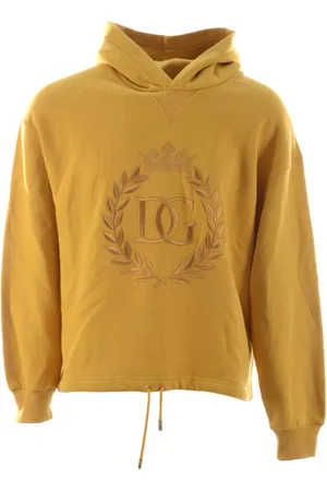 Dolce & Gabbana Heren, Sweatshirts & Hoodies, Geel, Maat: XS