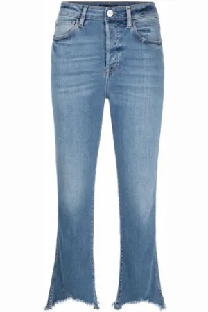 3x1 Dames, Jeans, Blauw, Maat: W24 Katoen
