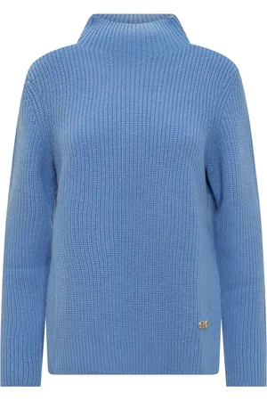 Michael Kors Dames, Truien, Blauw, Maat: M