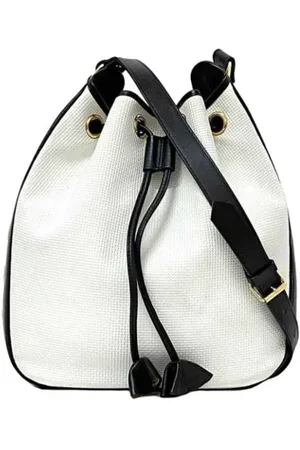 Saint Laurent Dames, Pre-owned, Wit, Maat: ONE Size Leer