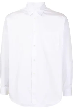 Comme des Garçons Heren, Overhemden, Wit, Maat: XL Katoen
