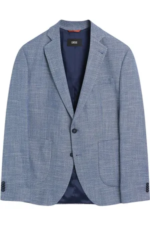 Cinque Heren, Jassen, Blauw, Maat: L Viscose
