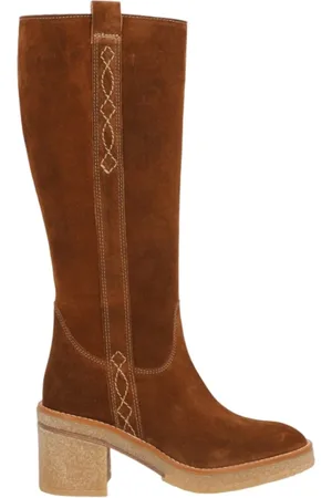 Alpe Dames, Schoenen, Bruin, Maat: 39 EU Suède