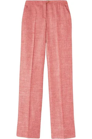 Agnona Dames, Broeken, Roze, Maat: XL