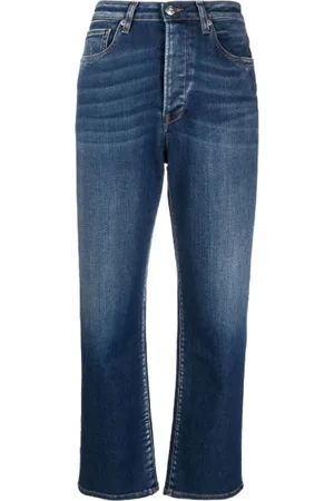 3x1 Dames, Jeans, Blauw, Maat: W27 Katoen