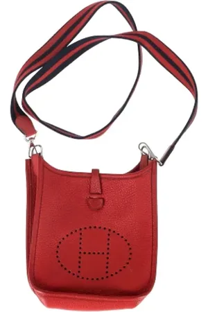 Hermès Dames, Pre-owned, Rood, Maat: ONE Size Leer