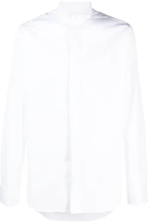 CANALI Heren, Overhemden, Wit, Maat: 3XL Katoen