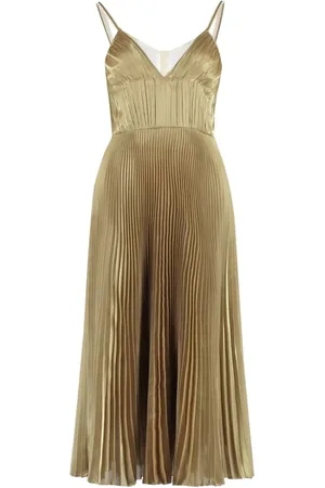Prada Dames, Jurken, Geel, Maat: XS Poliester