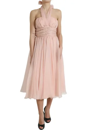 Dolce & Gabbana Dames, Jurken, Roze, Maat: XS Zijde