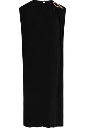 Lanvin Dames, Jurken, Zwart, Maat: M Viscose