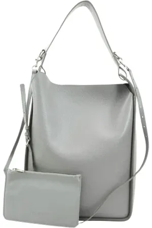 Balenciaga Dames, Pre-owned, Grijs, Maat: ONE Size Leer