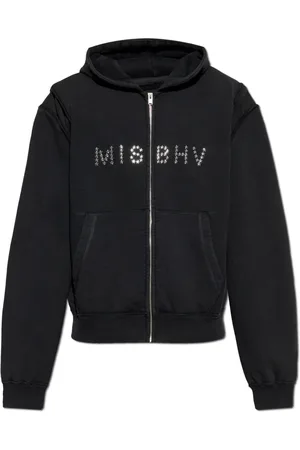 MISBHV Heren, Sweatshirts & Hoodies, Zwart, Maat: M Katoen