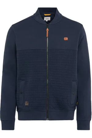 Camel Active Heren, Sweatshirts & Hoodies, Blauw, Maat: M Katoen