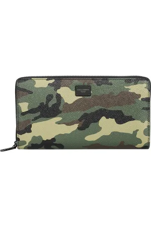 Dolce & Gabbana Heren, Accessoires, Groen, Maat: ONE Size Leer