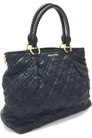 Miu Miu Dames, Pre-owned, Zwart, Maat: ONE Size