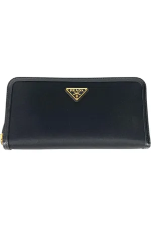 Prada Dames, Pre-owned, Zwart, Maat: ONE Size Leer