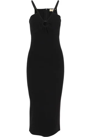Michael Kors Dames, Jurken, Zwart, Maat: S Viscose