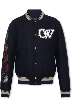 OFF-WHITE Heren, Jassen, Blauw, Maat: S Wol