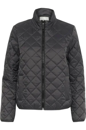 Kaffe Dames, Jassen, Zwart, Maat: XS