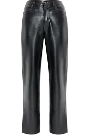 ANINE BING Dames, Broeken, Zwart, Maat: W29 Leer