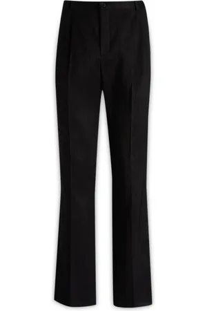 Saint Laurent Heren, Broeken, Zwart, Maat: XL Zijde