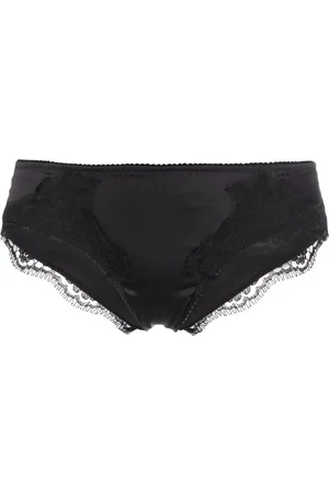 Dolce & Gabbana Dames, Badkleding, Zwart, Maat: L Satijn