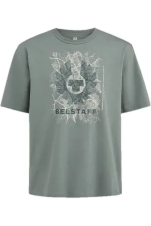Belstaff Heren, Tops, Groen, Maat: M Katoen
