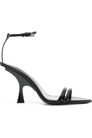 The Attico Dames, Schoenen, Zwart, Maat: 38 EU Zijde