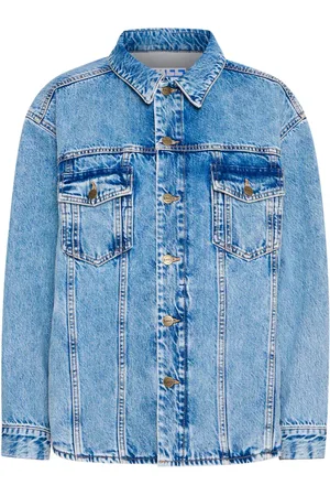 Ball Dames, Jassen, Blauw, Maat: XS Denim