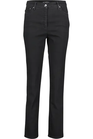 Betty Barclay Dames, Jeans, Zwart, Maat: XL