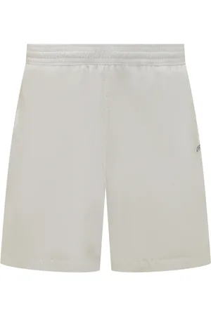 OFF-WHITE Heren, Badkleding, Wit, Maat: M Poliester