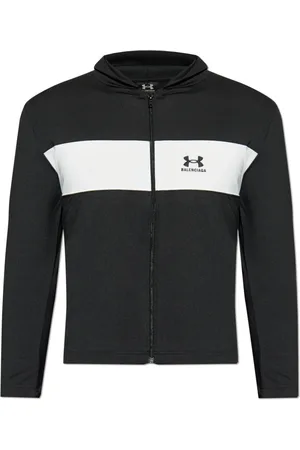 Balenciaga Heren, Sweatshirts & Hoodies, Zwart, Maat: XL Poliester
