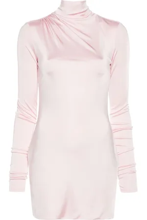 Andamane Dames, Jurken, Roze, Maat: S Viscose