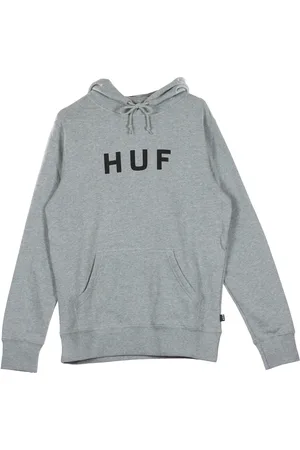 Huf Heren, Sweatshirts & Hoodies, Grijs, Maat: S
