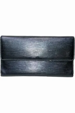 LOUIS VUITTON Unisex, Pre-owned, Zwart, Maat: ONE Size Leer