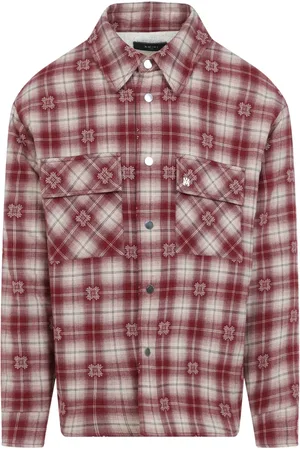 AMIRI Heren, Overhemden, Rood, Maat: L