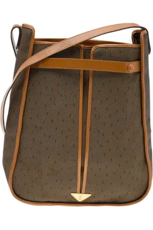 Saint Laurent Dames, Pre-owned, Bruin, Maat: ONE Size Leer