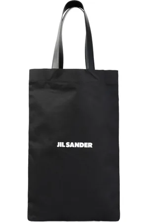 Jil Sander Heren, Tassen, Zwart, Maat: ONE Size Katoen