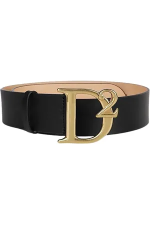 Dsquared2 Dames, Accessoires, Zwart, Maat: 70 CM Leer