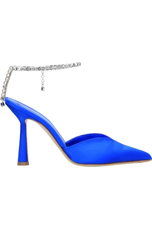 Aldo Dames, Schoenen, Blauw, Maat: 38 EU Satijn