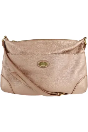 Fendi Dames, Pre-owned, Roze, Maat: ONE Size Leer