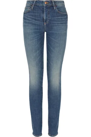 Armani Exchange Dames, Jeans, Blauw, Maat: W29
