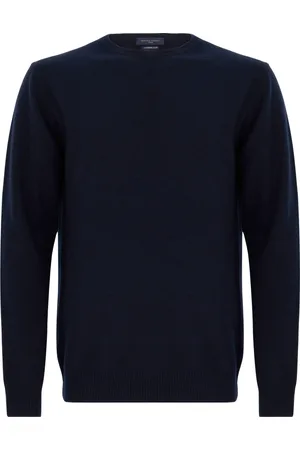 Daniele Fiesoli Heren, Truien, Blauw, Maat: S Wol