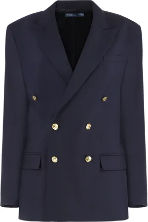 Ralph Lauren Dames, Jassen, Blauw, Maat: XS Wol