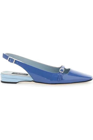 Carel Dames, Schoenen, Blauw, Maat: 37 EU Leer