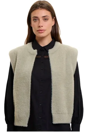 Rino & Pelle Dames, Jassen, Groen, Maat: M Viscose