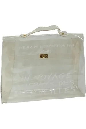 Hermès Dames, Pre-owned, Wit, Maat: ONE Size Vinyl