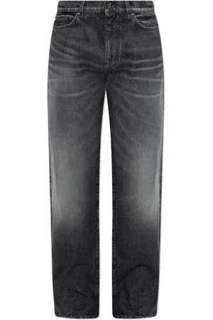 VERSACE Heren, Jeans, Grijs, Maat: W29 Denim