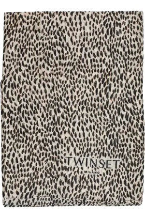 Twin-Set Dames, Accessoires, Bruin, Maat: ONE Size Wol
