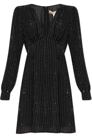 Michael Kors Dames, Jurken, Zwart, Maat: M